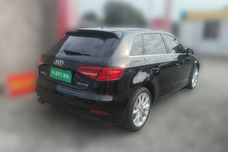 Used Audi A3 2018 30th Anniversary Edition Sportback 35 TFSI Ambition Model Rear Right 45 Deg