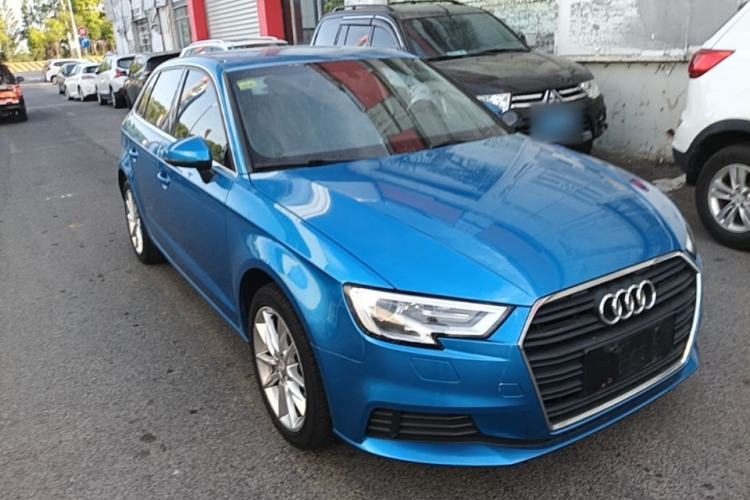Used Audi A3 2018 30th Anniversary Edition Sportback 35 TFSI Ambition Model Front Right 45 Deg