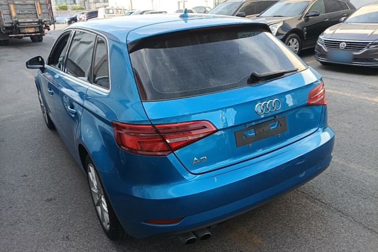 Used Audi A3 2018 30th Anniversary Edition Sportback 35 TFSI Ambition Model Rear Left 45 Deg
