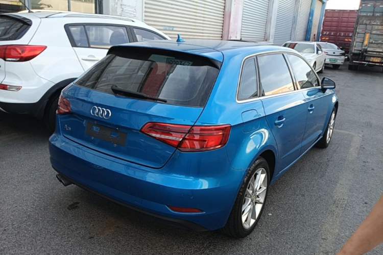 Used Audi A3 2018 30th Anniversary Edition Sportback 35 TFSI Ambition Model Rear Right 45 Deg