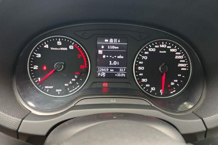 Used Audi A3 2018 30th Anniversary Edition Limousine 35 TFSI Ambition Model Odometer Close Up