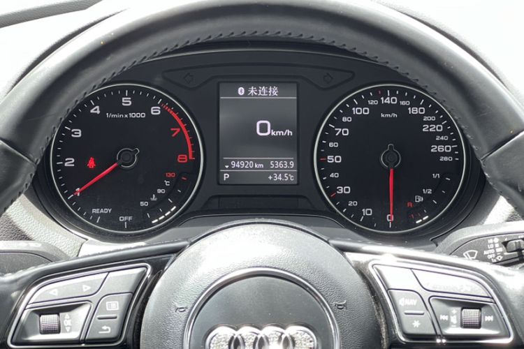 Used Audi A3 2018 30th Anniversary Edition Sportback 35 TFSI Fashion Model Odometer Close Up