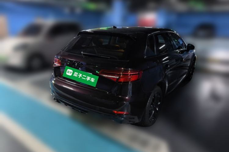 Used Audi A3 2018 30th Anniversary Edition Sportback 35 TFSI Ambition Model Rear Right 45 Deg
