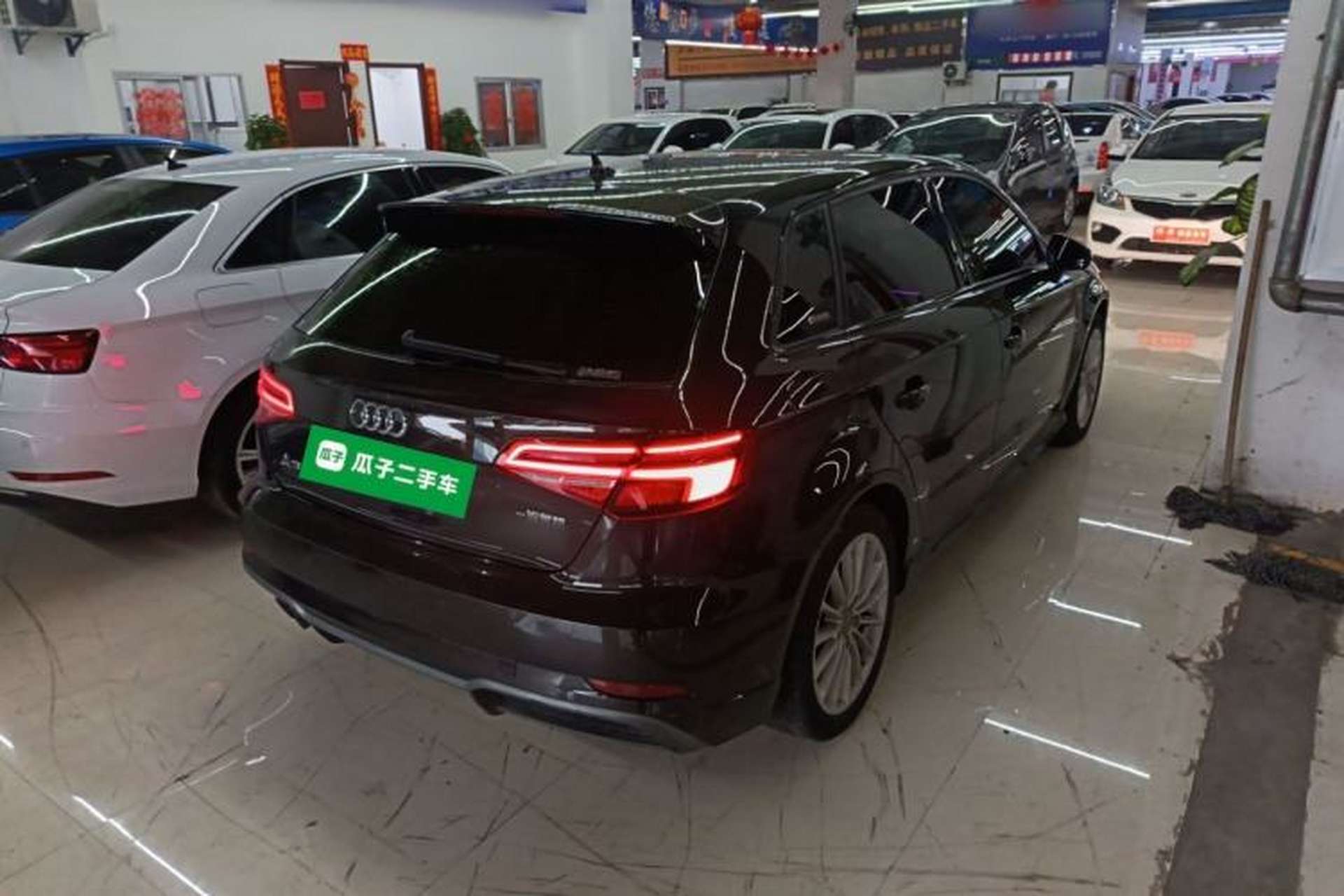 Used Audi A3 2018 30th Anniversary Edition Sportback 35 TFSI Fashion Model Rear Right 45 Deg