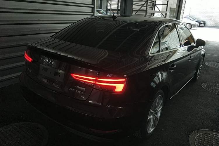 Used Audi A3 2018 30th Anniversary Edition Limousine 35 TFSI Ambition Model Rear Right 45 Deg
