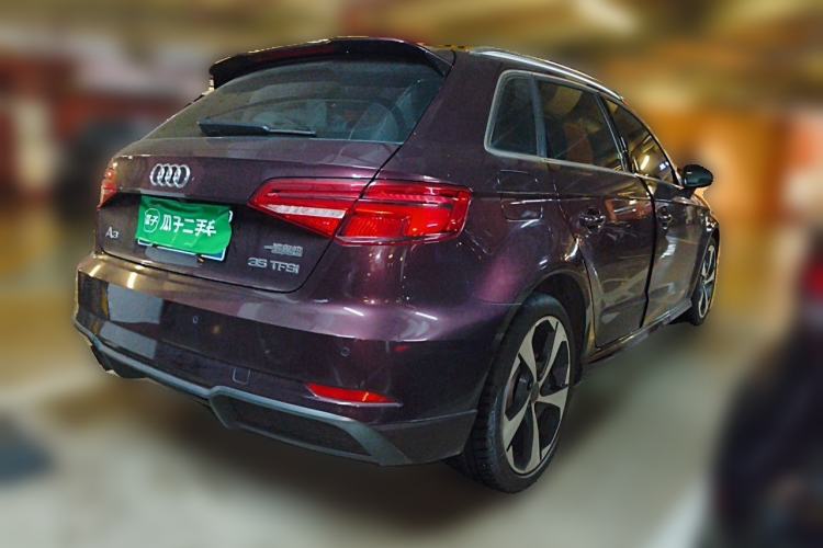 Used Audi A3 2018 30th Anniversary Edition Sportback 35 TFSI Sport Model Rear Right 45 Deg