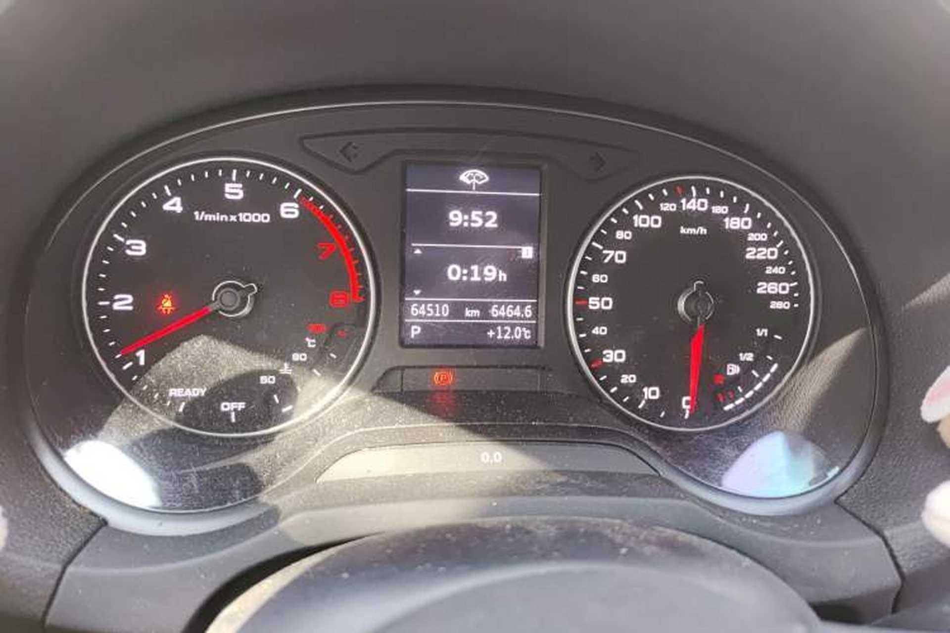 Used Audi A3 2018 30th Anniversary Edition Sportback 35 TFSI Fashion Model Odometer Close Up