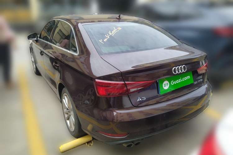 Used Audi A3 2018 30th Anniversary Edition Limousine 35 TFSI Ambition Model Rear Left 45 Deg