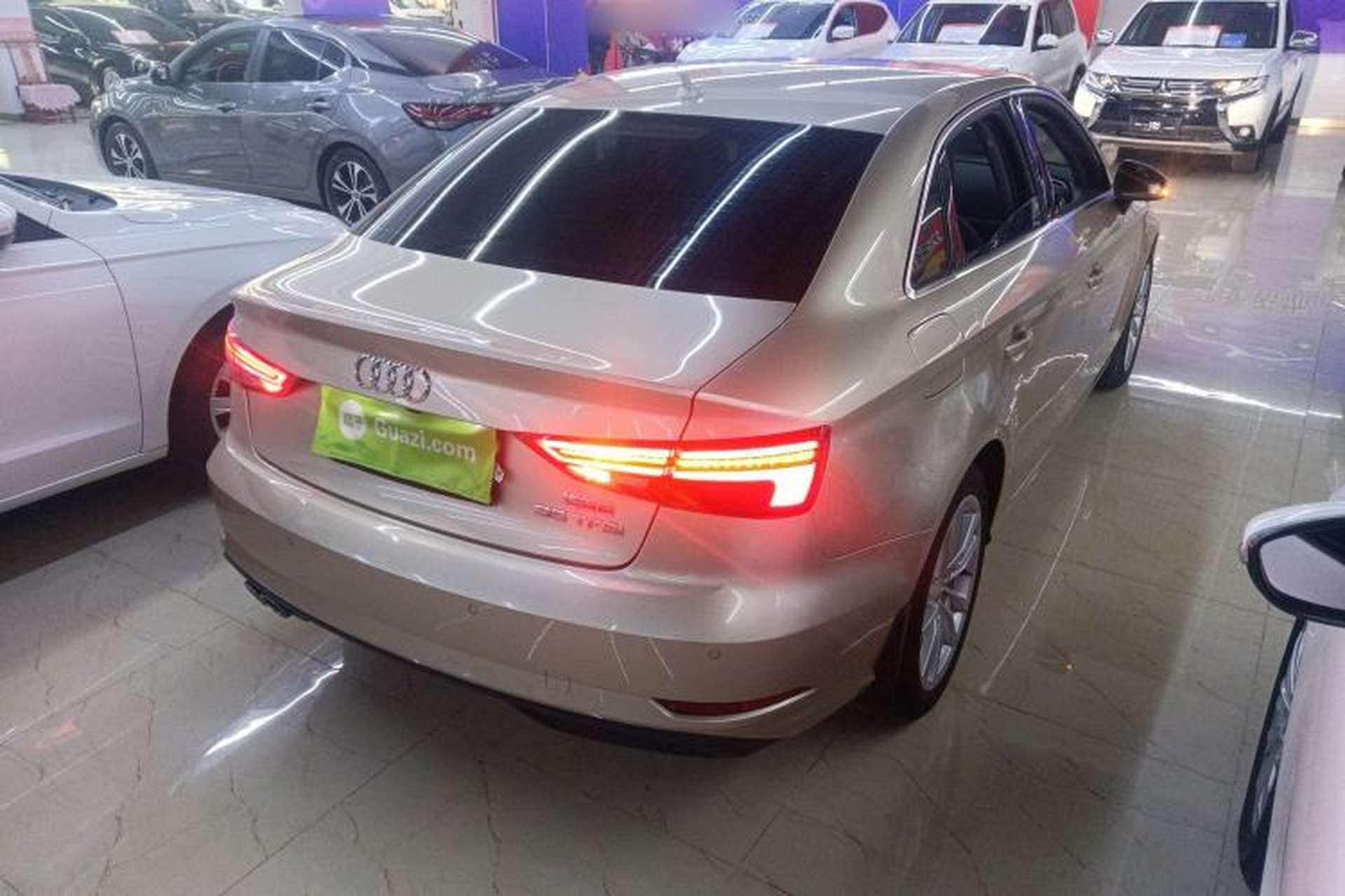 Used Audi A3 2018 30th Anniversary Edition Limousine 35 TFSI Ambition Model Rear Right 45 Deg