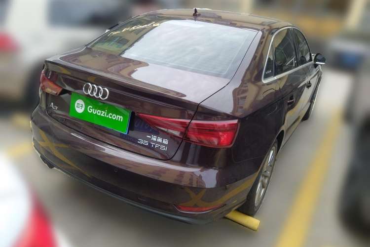 Used Audi A3 2018 30th Anniversary Edition Limousine 35 TFSI Ambition Model Rear Right 45 Deg
