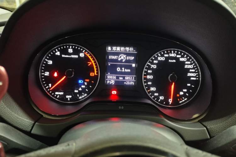 Used Audi A3 2018 30th Anniversary Edition Limousine 40 TFSI Sport Model Instrument Cluster