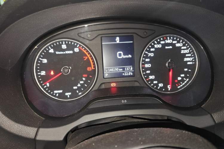 Used Audi A3 2018 30th Anniversary Edition Sportback 35 TFSI Sport Model Odometer Close Up