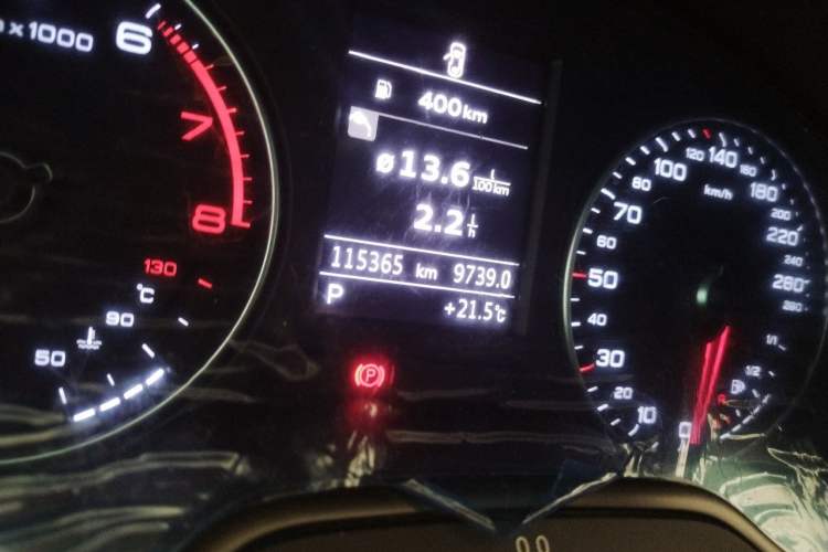 Used Audi A3 2018 30th Anniversary Edition Limousine 35 TFSI Fashion Model Odometer Close Up