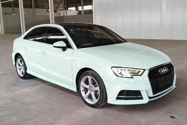 Used Audi A3 2018 30th Anniversary Edition Limousine 35 TFSI Fashion Model Front Right 45 Deg