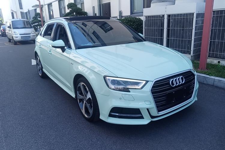 Used Audi A3 2018 30th Anniversary Edition Sportback 35 TFSI Sport Model Front Right 45 Deg