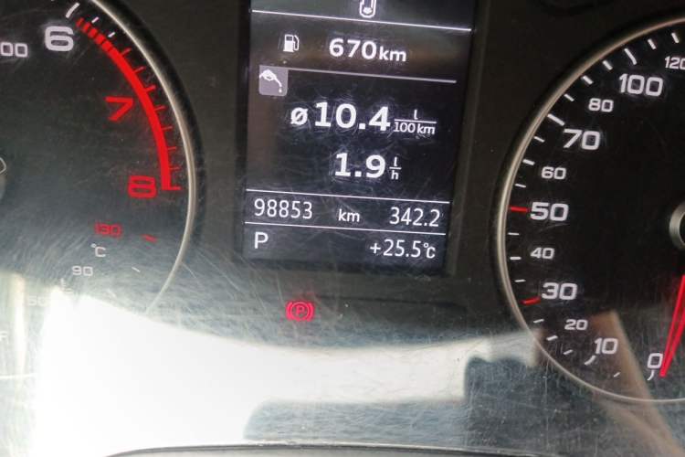 Used Audi A3 2018 30th Anniversary Edition Sportback 35 TFSI Ambition Model Odometer Close Up