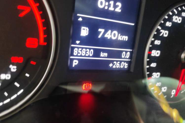 Used Audi A3 2018 30th Anniversary Edition Sportback 35 TFSI Sport Model Odometer Close Up