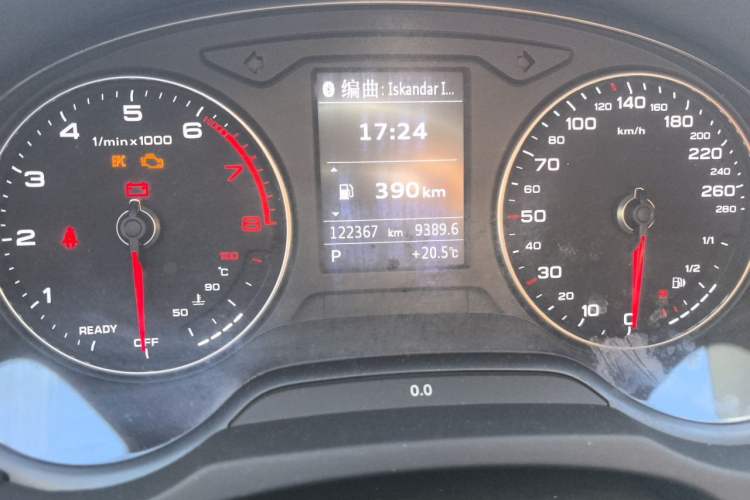 Used Audi A3 2018 30th Anniversary Edition Limousine 35 TFSI Fashion Model Odometer Close Up