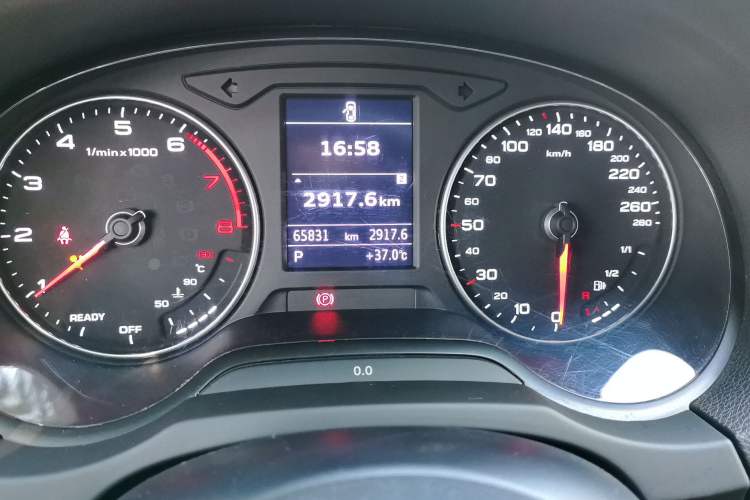 Used Audi A3 2018 30th Anniversary Edition Limousine 35 TFSI Ambition Model Odometer Close Up
