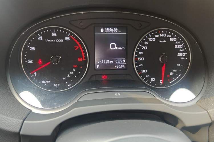 Used Audi A3 2018 30th Anniversary Edition Limousine 35 TFSI Fashion Model Odometer Close Up
