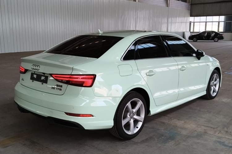 Used Audi A3 2018 30th Anniversary Edition Limousine 35 TFSI Fashion Model Rear Right 45 Deg