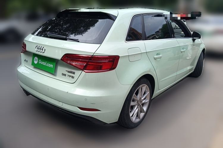 Used Audi A3 2018 30th Anniversary Edition Sportback 35 TFSI Ambition Model Rear Right 45 Deg