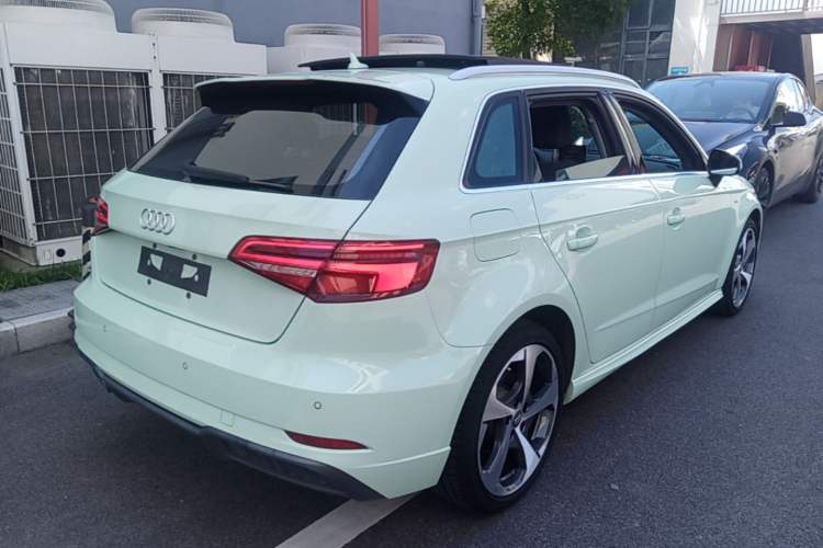Used Audi A3 2018 30th Anniversary Edition Sportback 35 TFSI Sport Model Rear Right 45 Deg