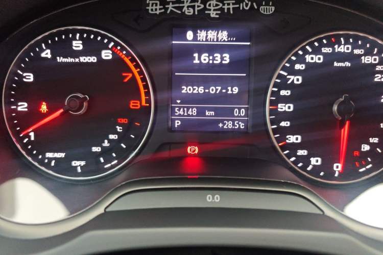 Used Audi A3 2018 30th Anniversary Edition Sportback 35 TFSI Ambition Model Odometer Close Up