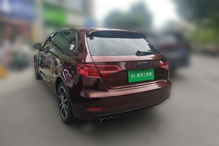 Used Audi A3 2018 30th Anniversary Edition Sportback 35 TFSI Ambition Model Rear Left 45 Deg