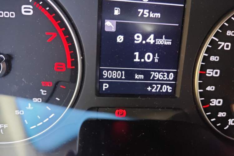 Used Audi A3 2018 30th Anniversary Edition Sportback 35 TFSI Style Model Odometer Close Up