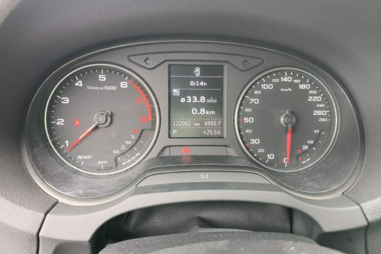 Used Audi A3 2018 30th Anniversary Edition Sportback 35 TFSI Ambition Model Odometer Close Up