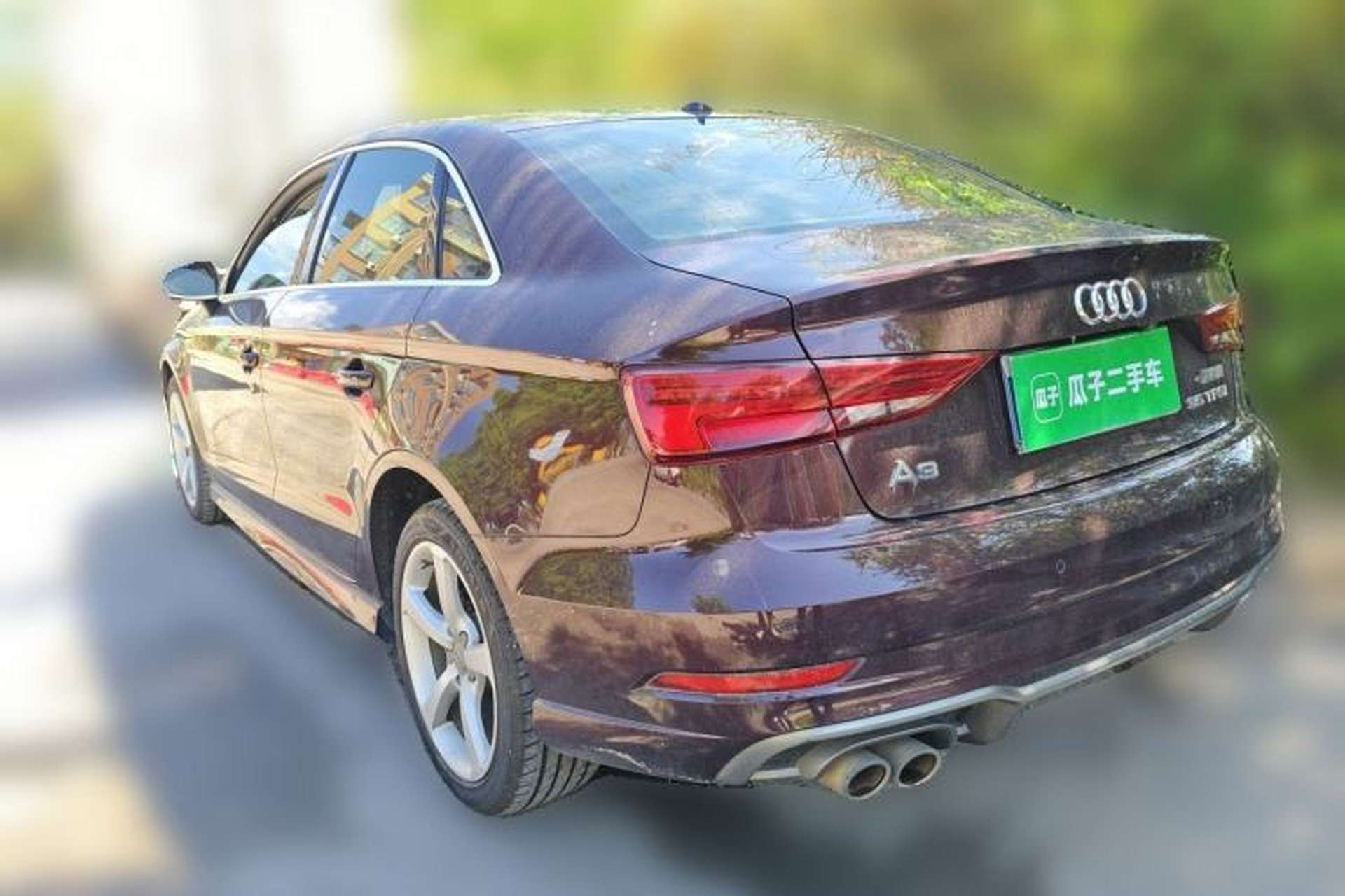 Used Audi A3 2018 30th Anniversary Edition Limousine 35 TFSI Fashion Model Rear Left 45 Deg