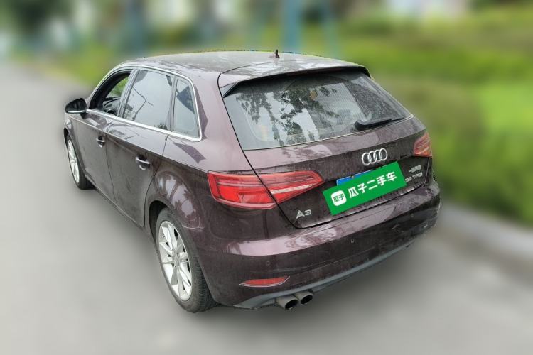 Used Audi A3 2018 30th Anniversary Edition Sportback 35 TFSI Ambition Model Rear Left 45 Deg