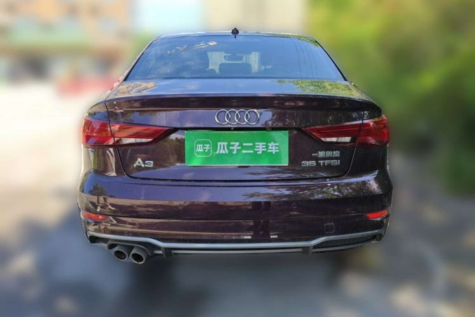 Used Audi A3 2018 30th Anniversary Edition Limousine 35 TFSI Fashion Model Rear