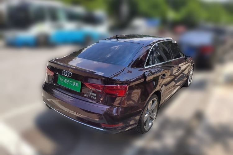 Used Audi A3 2018 30th Anniversary Edition Limousine 35 TFSI Style Model Rear Right 45 Deg