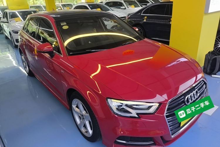 Used Audi A3 2018 30th Anniversary Edition Sportback 35 TFSI Fashion Model Front Right 45 Deg
