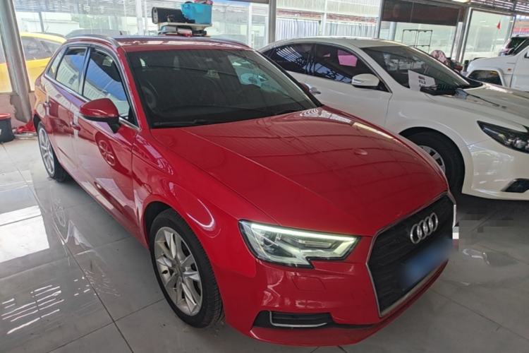 Used Audi A3 2018 30th Anniversary Edition Sportback 35 TFSI Ambition Model Front Right 45 Deg