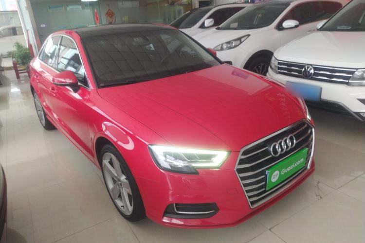 Used Audi A3 2018 30th Anniversary Edition Limousine 35 TFSI Style Model Front Right 45 Deg