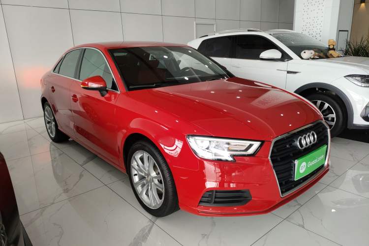Used Audi A3 2018 30th Anniversary Edition Limousine 35 TFSI Ambition Model Front Right 45 Deg