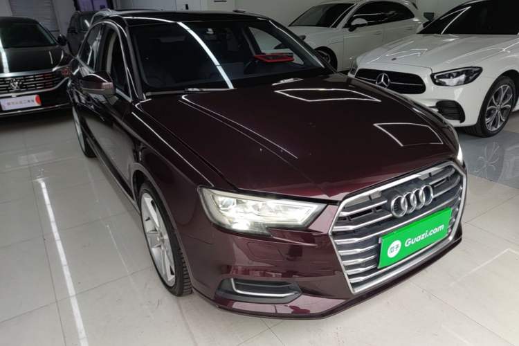 Used Audi A3 2018 30th Anniversary Edition Limousine 35 TFSI Style Model Front Right 45 Deg