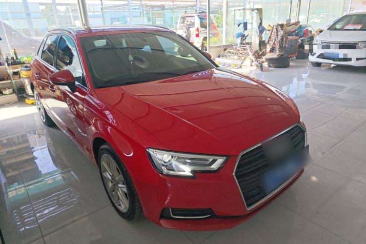 Used Audi A3 2018 30th Anniversary Edition Sportback 35 TFSI Ambition Model Front Right 45 Deg
