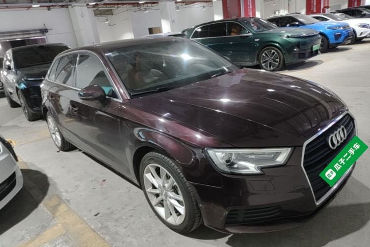 Used Audi A3 2018 30th Anniversary Edition Sportback 35 TFSI Ambition Model Front Right 45 Deg