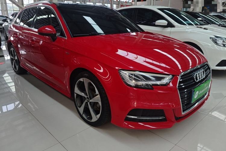 Used Audi A3 2018 30th Anniversary Edition Sportback 35 TFSI Sport Model Front Right 45 Deg
