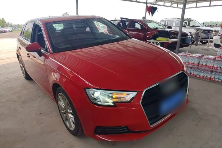 Used Audi A3 2018 30th Anniversary Edition Sportback 35 TFSI Ambition Model Front Right 45 Deg