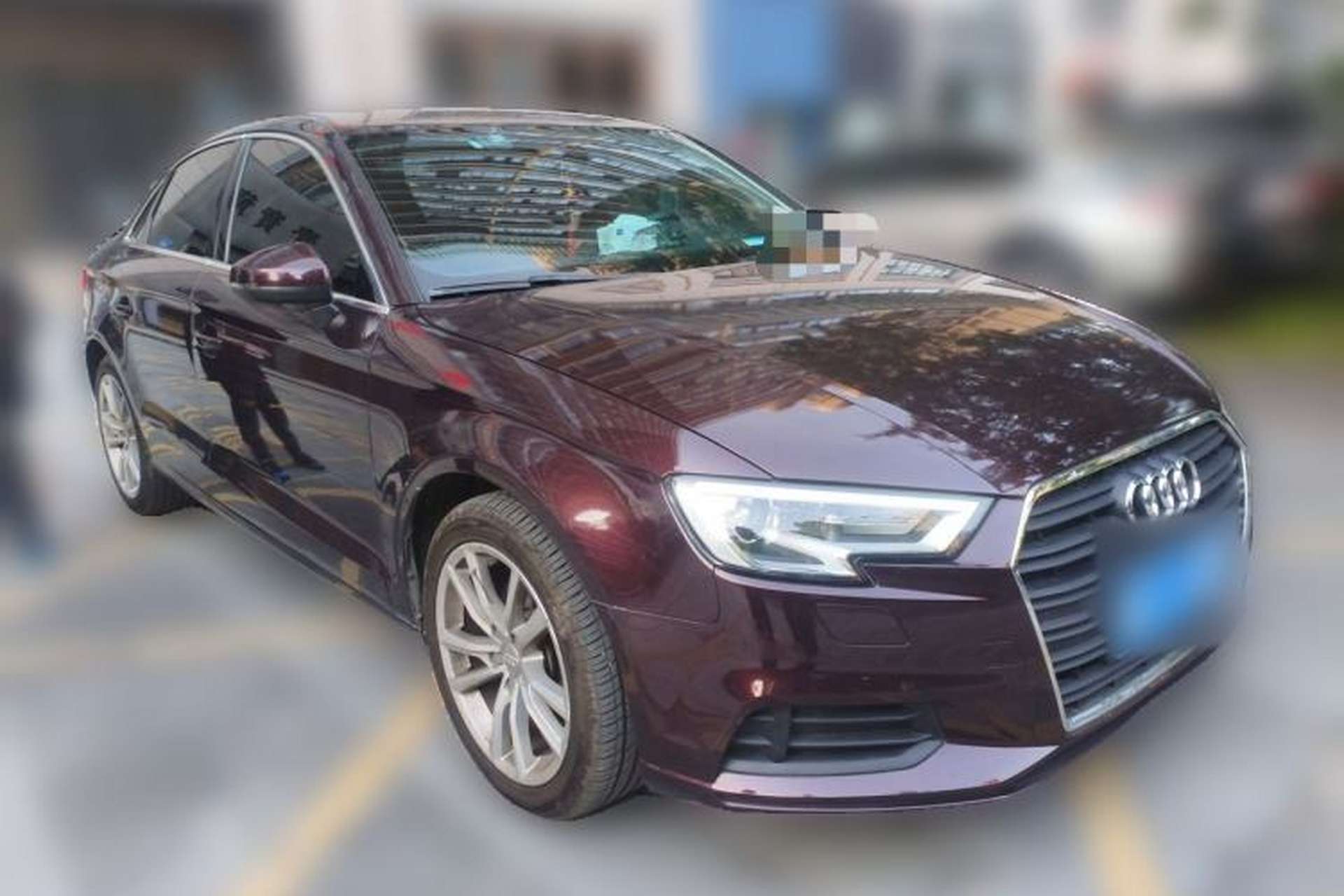 Used Audi A3 2018 30th Anniversary Edition Limousine 35 TFSI Ambition Model Front Right 45 Deg