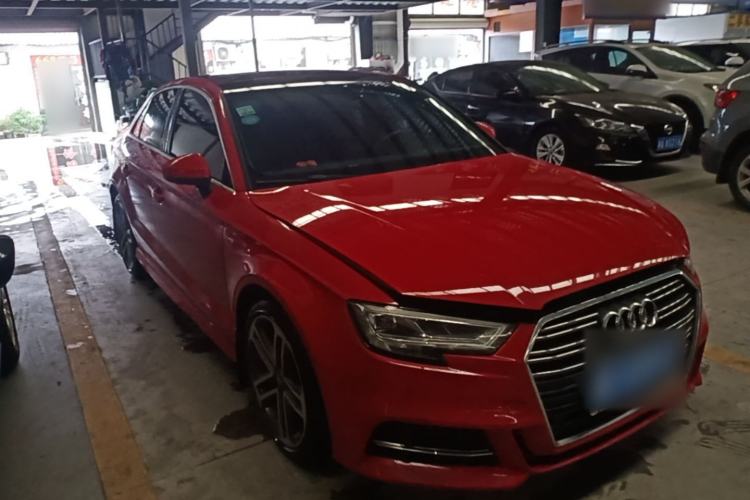 Used Audi A3 2018 30th Anniversary Edition Limousine 35 TFSI Sport Model Front Right 45 Deg
