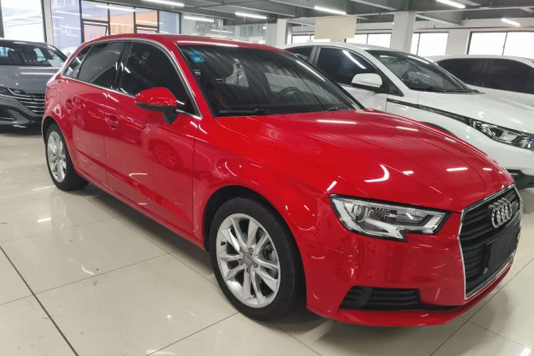 Used Audi A3 2018 30th Anniversary Edition Sportback 35 TFSI Ambition Model Front Right 45 Deg