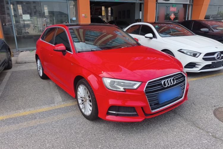 Used Audi A3 2018 30th Anniversary Edition Sportback 35 TFSI Fashion Model Front Right 45 Deg