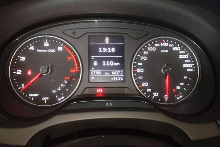 Used Audi A3 2018 30th Anniversary Edition Limousine 35 TFSI Style Model Instrument Cluster