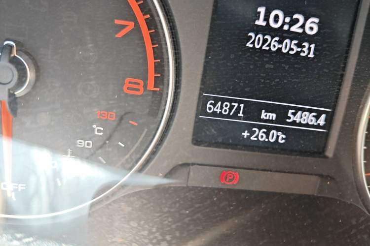 Used Audi A3 2018 30th Anniversary Edition Sportback 35 TFSI Fashion Model Odometer Close Up